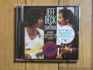 JEFF BECK & SANTANA ジェフベック & サンタナ　/ DEFINITIVE SOUND MARKET 1986 SOUNDBOARD 2CD＋DVD THE VIDEO