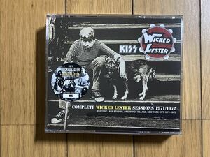 【 処分 】KISS キッス / COMPLETE WICKED LESTER SESSIONS 1971/ 1972 3CD