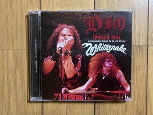 DIO・WHITESNAKE ディオ・ホワイトスネイク / DEFINITIVE SPOKANE 1984 SOUNDBOARD 2CD