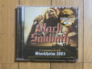 BLACK SABBATH ブラックサバス / COMPLETE STOCKHOLM 1983 2CD