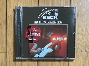 JEFF BECK ジェフベック / DEFINITIVE TORONTO 1999 2CD＋DVD WHO ELSE! IN TORONTO