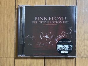 【 処分 】PINK FLOYD ピンクフロイド / DEFINITIVE BOSTON 1972 ( JOE MALONEY MASTER ) 2CD