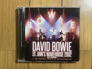 【 処分 】DAVID BOWIE デヴィッドボウイ / ST.ANN'S WAREHOUSE 2002 DAT MASTER 2CD