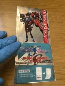 新品開封品 劇場版 機動戦士ガンダムSEED FREEDOM ４週目 入場者特典キャラ&メカスタンド　イモータルジャスティスガンダム　シンアスカ　