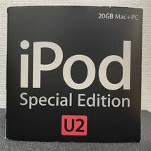 【箱付】Apple iPod U2 Special Edition 20GB 第4世代 A1059 アップル M9787J/A【ジャンク】_画像1