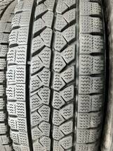 バリ溝　2トン　エルフ キャンター　ダイナ　スタッドレス　ブリヂストン BLIZZAK W979 205/70R16 111/109L LT 2021年製　　6本セット_画像5