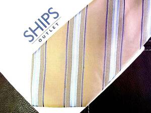 *5-9964* superior article Ships [SHIPS][ stripe pattern ] necktie *