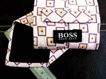 ☆5-9914★ほぼ未使用 美品【ＢＯＳＳ】ヒューゴ・ボス ネクタイ★_画像2