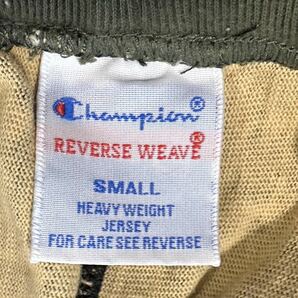 Champion REVERSE WEAVE チャンピオン ハーフ パンツ ボトムス 短パン ハーパン イージー 半ズボン 綿100% カーキ系 カモフラ 総柄 Sの画像6