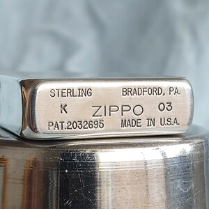 1111円～ ZIPPO STERLING スターリング シルバー 1941レプリカ REPLICA 未使用 シルバー ジッポ ジッポー オイルライター USA ビンテージ