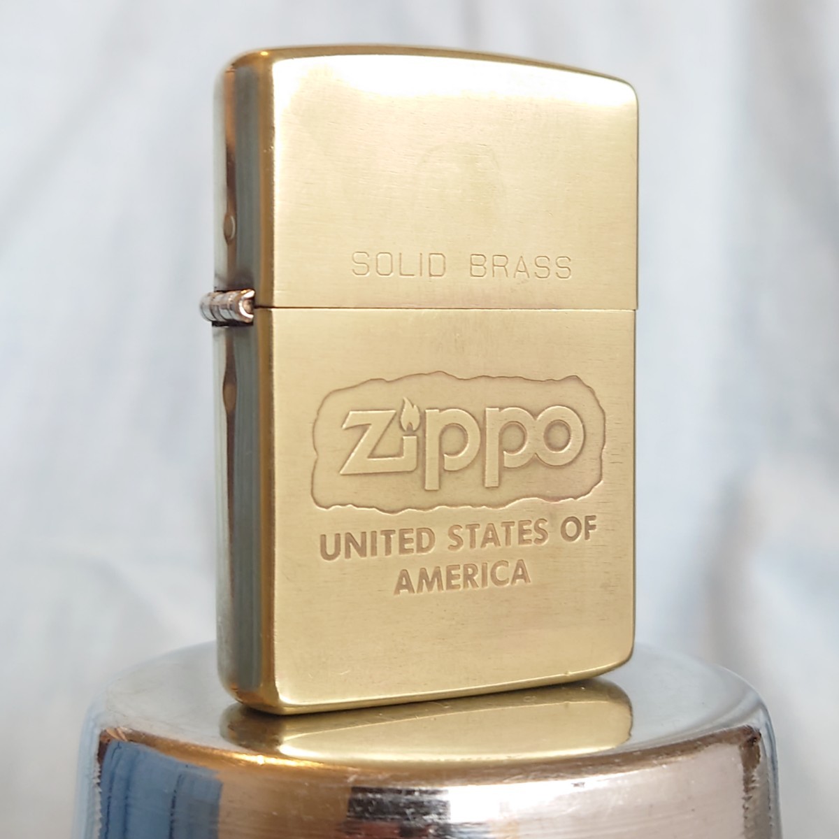 Yahoo!オークション -「zippo solid brass 真鍮」の落札相場