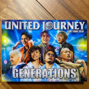 UNITED JOURANEY LIVE2018 GENERATIONS from EXILE TRIBE ブルーレイ　2枚組　管理番号G252