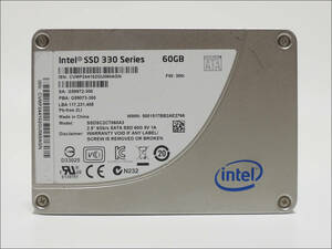 Intel 2.5インチSSD 330 SSDSC2CT060A3 60GB SATA #11956