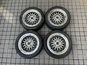 美品 希少/BBS ロードスター純正/15in6J+45 PCD100-4H/フィット,ヴィッツ,bBなど純正流用にも！！