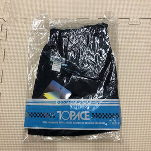 (新品)クォーターパンツ ◇140◇TOPACE◇紺◇ジャージ◇体操着◇体操服◇運動着◇トレーニングウェア◇トレーニングパンツ