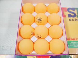 卓球　ボールTSP table tennis ball astoll 卓球連盟公認球 日本卓球協会使用地定球 ピンポン球　5セット 5ダース 未使用