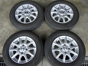 222-798　ZEPHYP　アルミホイール＆ラジアルタイヤ　145/80R13　2022年　4本セット