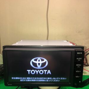 動作確認済保証付きトヨタ純正SDナビNSCP-W64 CD-SD-Bluetooth テレビ2016年地図データ