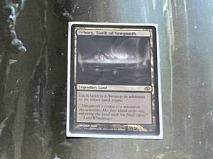 MTG ヨーグモスの墳墓、アーボーグ/Urborg, Tomb of Yawgmoth 英 1枚迄 傷有 PLC