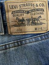 Levi's 606リーバイス　デニム　ジーンズ　リペア　ダメージ加工　サイズ29_画像6