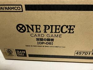 未開封 パック ワンピース ONE PIECE カードゲーム 双璧の覇者 １カートン 分 24 p 12 box 分 op 06 ONE PIECE card game packs 288 