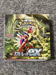 ポケモンカードゲーム 拡張パック スカーレットex 30パック 1box 新品未開封 封入率変化無し シュリンク無しpokemon cards Japanese 