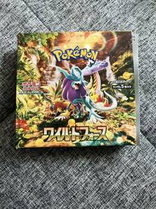 ポケモンカードゲーム 拡張パック ワイルドフォース 30パック 1box分 新品未開封 pokemon cards Japanese 