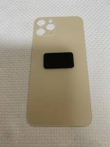 A113-iPhone 11PRO 専用 バックパネル ゴールド背面ガラス 新品未使用品