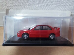 新品未開封 1/43 アシェット 国産名車コレクション ミツビシ ランサー エボリューション 1992 MITSUBISHI LANCER EVOLUTION 三菱 ランエボ 