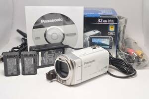 ★美品★ パナソニック Panasonic HDC-TM35 ピュアホワイト L1297＃Z1100