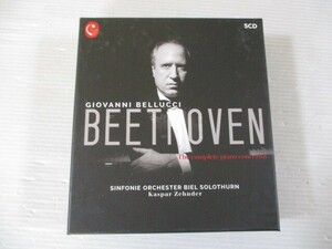 BS １円スタート☆GIOVANNI BELLUCCI BEETHOVEN The complete piano concertos　中古CD☆　