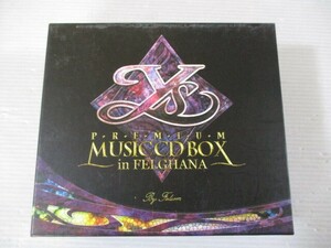 BS １円スタート☆Ys P・R・E・M・I・U・M MUSIC CD BOX in FELGHANA　中古CD☆　
