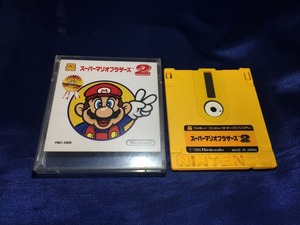 中古BP★スーパーマリオブラザーズ2★ディスクシステムソフト/外箱、説明書欠品