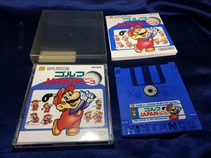 中古A★ゴルフ JAPANコース★ディスクシステムソフト