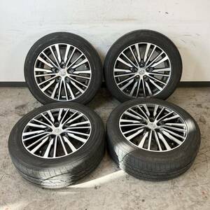 257＊中古品 タイヤ4本セット 2020年製 TOYO 225/55R18 98V エルグランド ハイウェイスター E52 ホイール NISSAN 18×7 1/2J 現状品＊