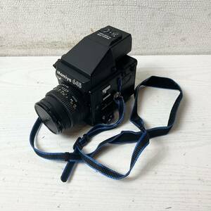 259＊中古 Mamiya M645 SUPER 中判フィルムカメラ ボディ MAMIYA-SEKOR C 80mm F2.8 N レンズ AEプリズムファインダー 動作未確認 現状品＊