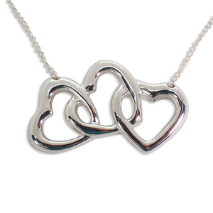 [Используется] Tiffany/Tiffany 925 Triple Heart Penende/Ожерелье [G229-86]