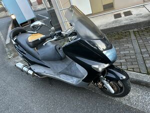 YAMAHA マジェスティ 125 FI 4万キロ台　ワンツー　通勤　通学　ジャンク　部品取り　書類あり　不動