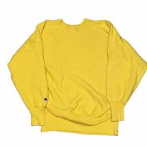 ビンテージ 90s champion reverse weave L カラシ マスタード usa製 アメリカ チャンピオン リバース ウィーブ スウェット vintage sweat_画像2