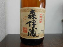 53016 酒祭 焼酎祭 本格焼酎 かめ壷焼酎 森伊蔵 旧ラベル 1800ml 25度 未開栓 ラベルシミ有 芋焼酎_画像2