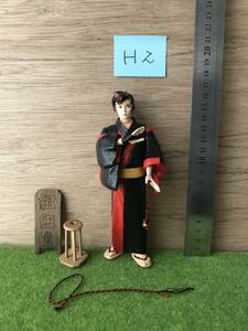 Ｈ2☆必殺仕事人　時代劇　海洋堂 フィギュアコレクション　組紐屋の竜　京本政樹　☆ルーズ（開封品）