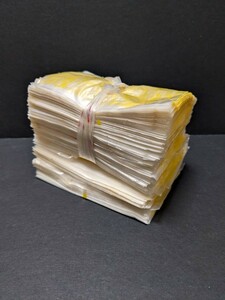昭和レトロ　当時物　アイスバー　袋　約1000枚以上　大量　アイスクリーム袋　アイス袋　ラベル　未使用品