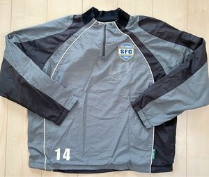 PENALTY penalty half Zip pi stereo training wear Wind breaker men's XO size soccer practice put on SFC JUNIOR