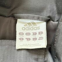 adidas　アディダス　ジップアップ　肉厚　中綿入り　ジャケット　ブルゾン　メンズ　Lサイズ　グレー_画像5