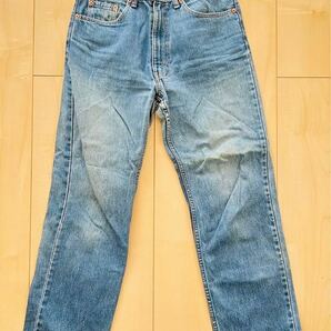 90s Levi's 515 リーバイス ワイド テーパード デニムパンツ ジーンズ ジーパン W31 L34 レトロ ヴィンテージ アメカジ 古着の画像2