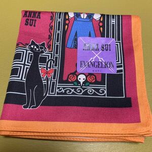 アナスイ ANNA SUI ×バンダイ エヴァンゲリオン コラボ ハンカチ 未使用D