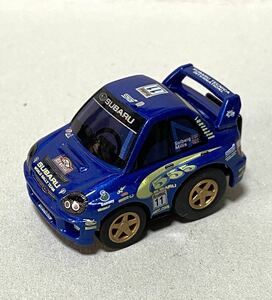 チョロQ モディファイ品 スバル インプレッサWRC2002(GDB) No.11 P.ソルベルグ 2002 ラリーモンテカルロ 6位 555