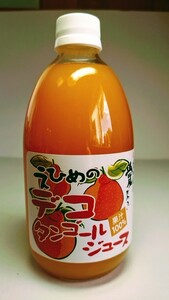 ! Ehime prefecture production ..100% deco tongue goal (....) juice 500ml×1 2 ps 