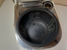 パナソニック ナショナル IH炊飯器5.5合炊きSR-ST10A-SW（シルバーホワイト） 高温スチームIHジャー炊飯器_画像3