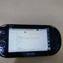 【6873983】SONY Playstation VITA PCH-2000 本体 FW3.15 メモリーカード16GB 討鬼伝 ソフト PS VITA_画像3